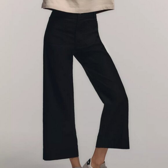 The Colette Cropped Wide-Leg Pants by Maeve - Picture 5 of 5